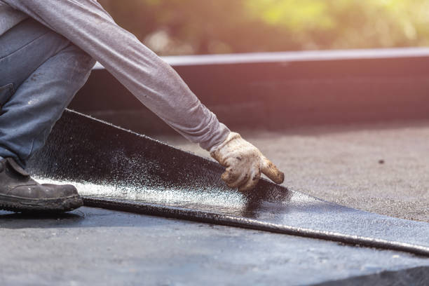 Professional Crawl Space Encapsulation technician working in Riverdale, MI